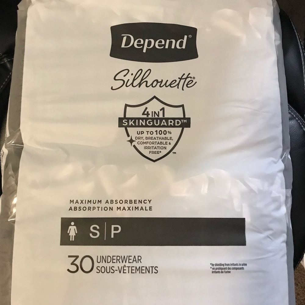 NEW Depend Silhouette Briefs size (S/P)